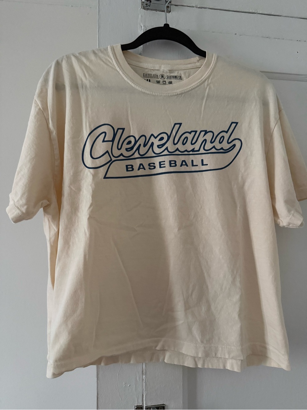 Cleveland Baseball Graphic Cropped Tee